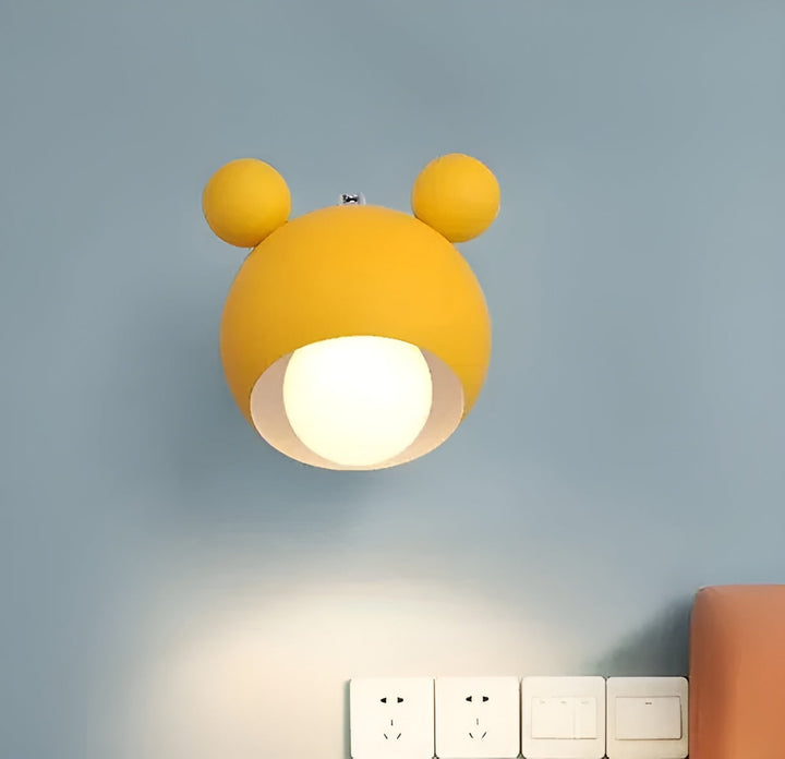 Vegglampe i Mickey-design – Dekorativ og Moderne | Perfekt for barnerom og stue | Skanto