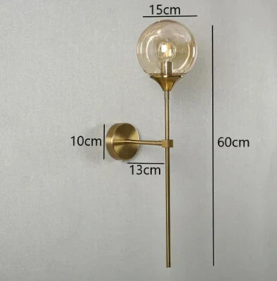 Skanto | Vegglampe Skandinavisk Moderne Glass