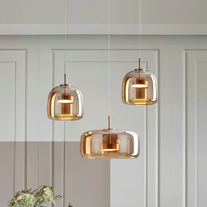 NordicGlow - Minimalistisk LED Pendellampe for et Tidløst Utseende | Skanto