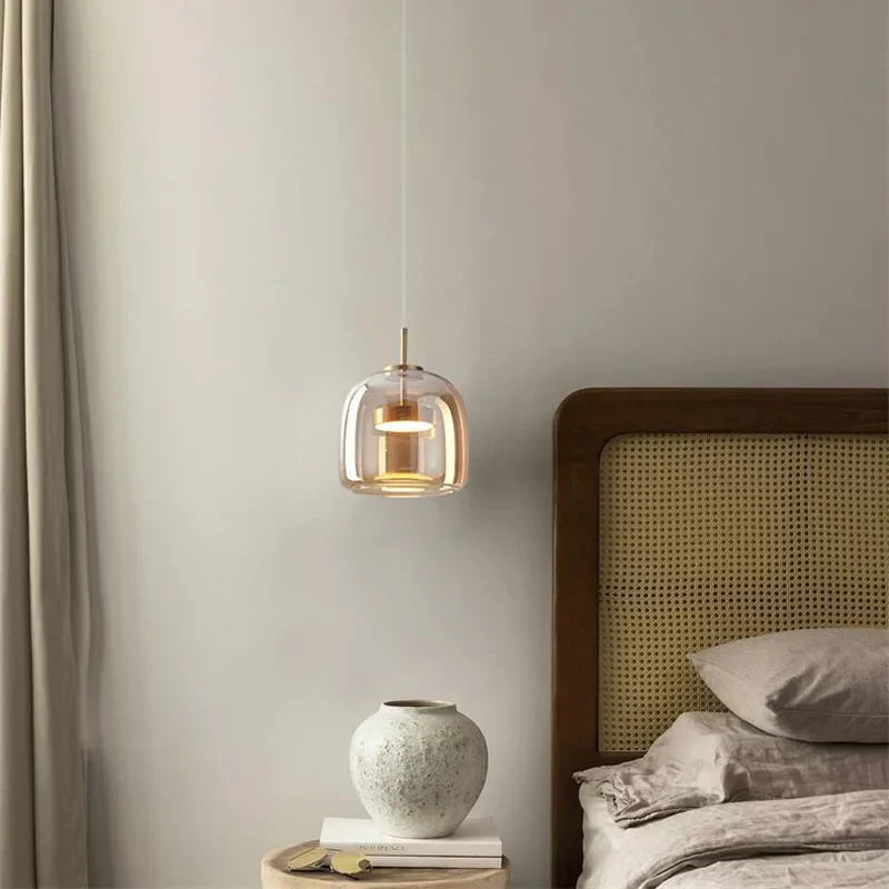 NordicGlow - Minimalistisk LED Pendellampe for et Tidløst Utseende | Skanto