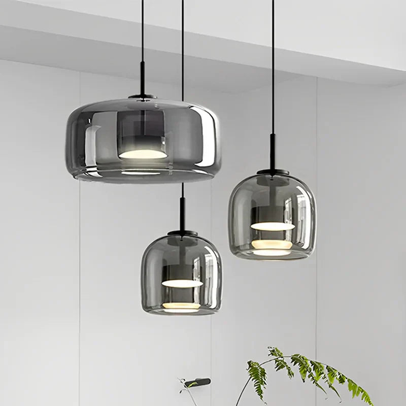 Minimalist Glass Pendant Lamp - Elegant and Sleek Lighting for Any Space | Skanto