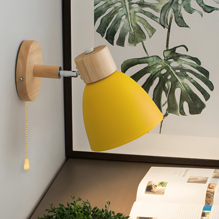 Minimalistisk skandinavisk vegglampe – Nordisk design for soverom og stue | LED-belysning