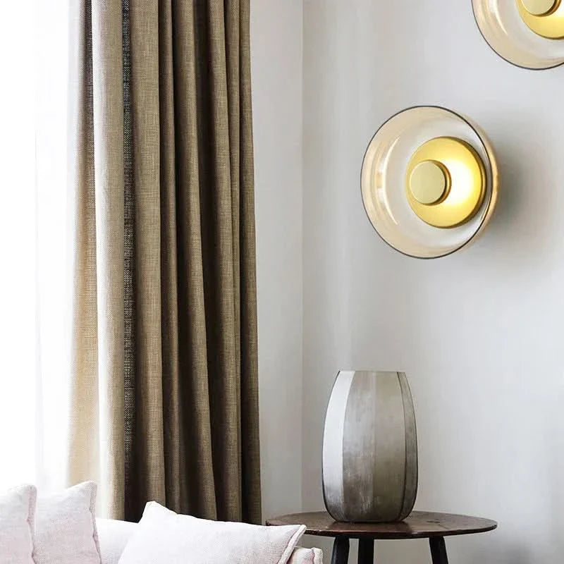 Skanto | Moderne nordisk LED-vegglampe – 5W glassdesign