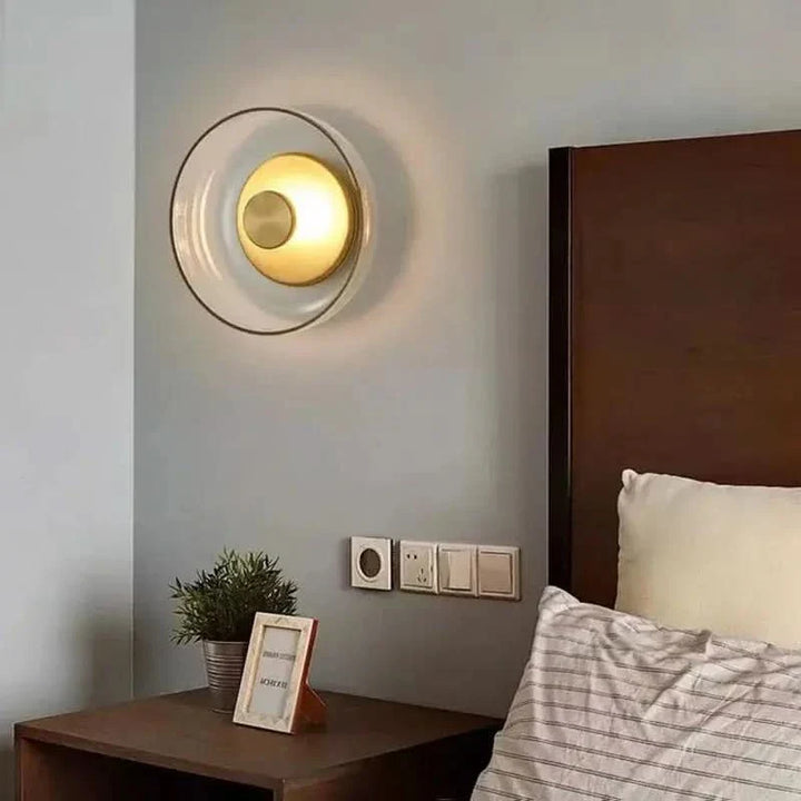Skanto | Moderne nordisk LED-vegglampe – 5W glassdesign