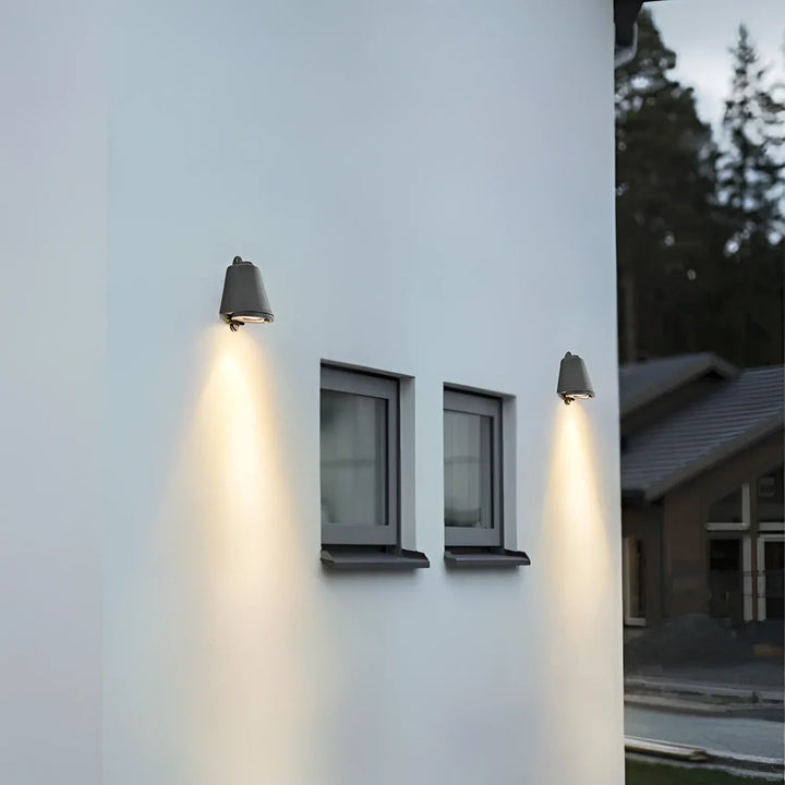Skanto | Minimalistisk LED Utendørs Vegglampe