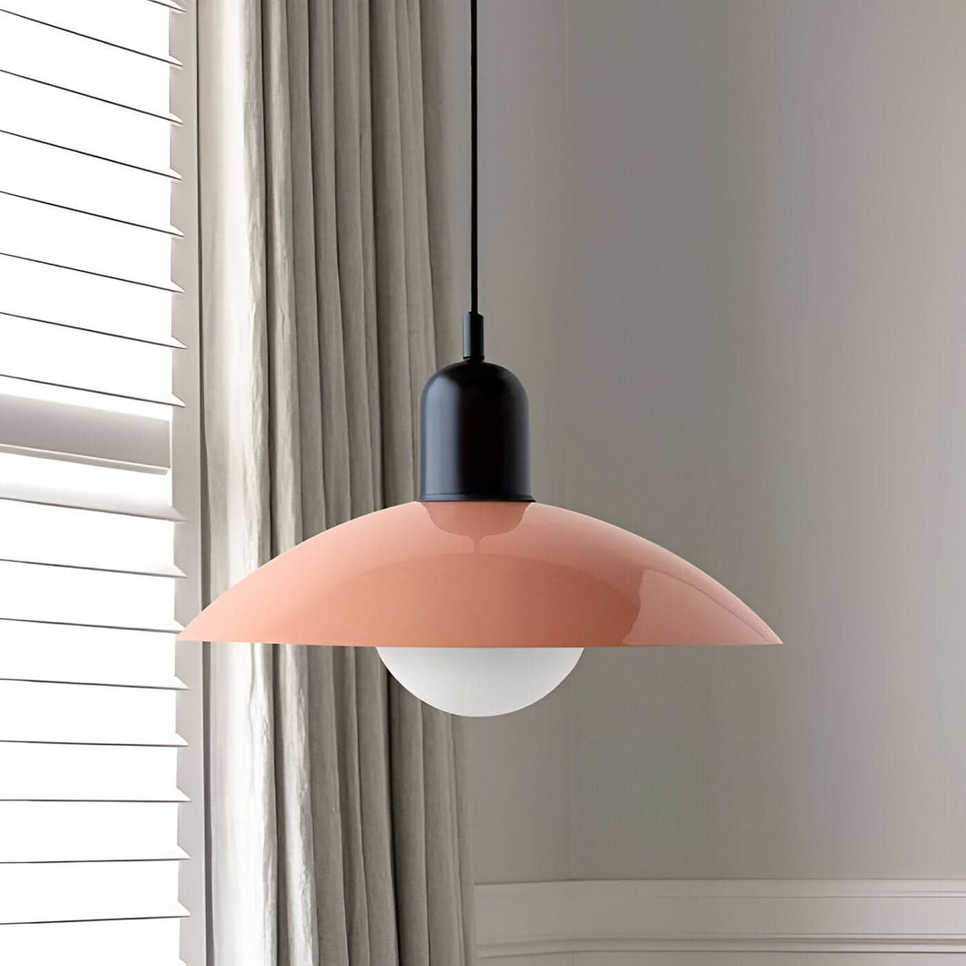 Skanto | Moderne Macaron Bauhaus Pendellampe – Jernskjerm