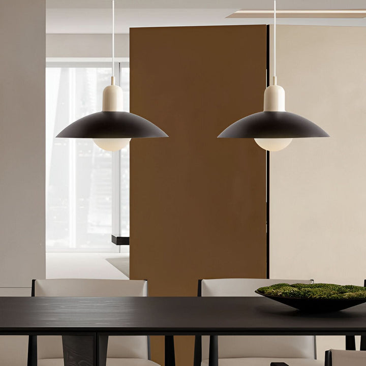 Skanto | Moderne Macaron Bauhaus Pendellampe – Jernskjerm