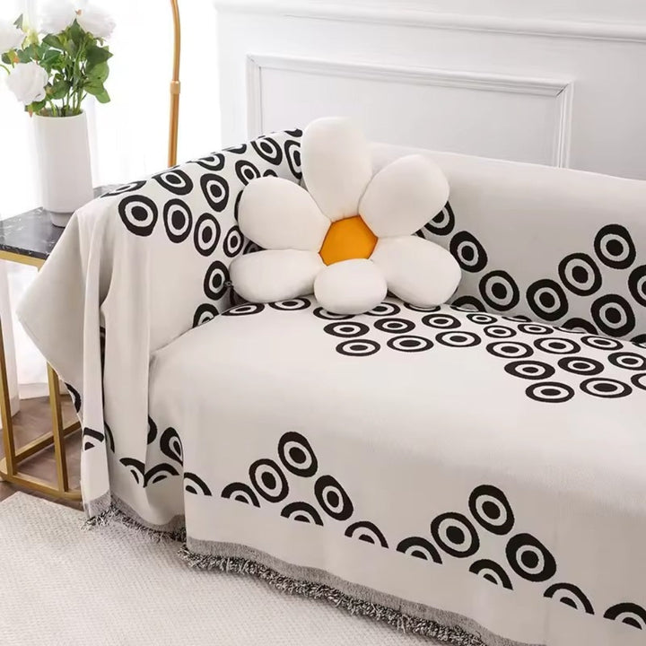 Skanto | Circa Bloom Mønstret Chenille Sofa Trekk