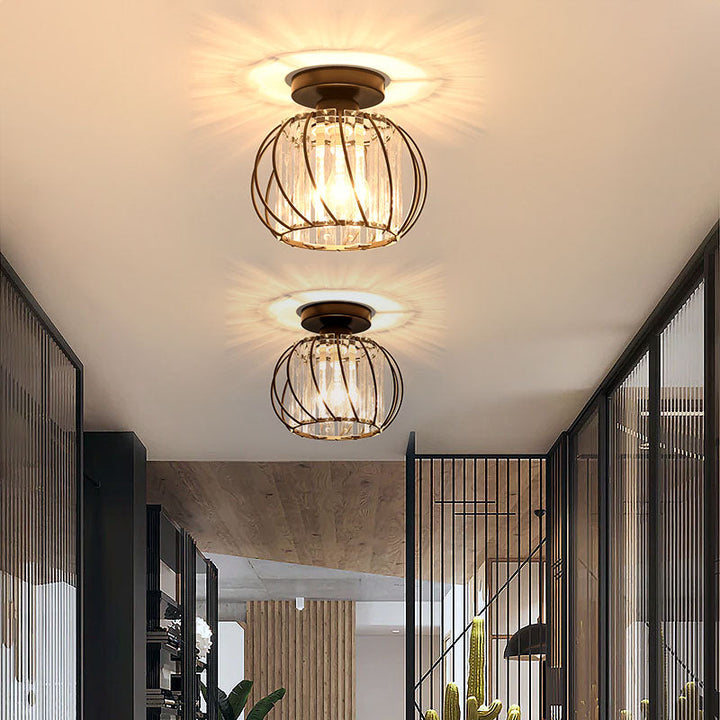 Minimalistisk Glass Taklampe | Skanto