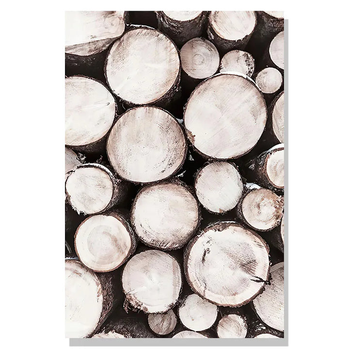 Nordic Winter Forest Deer Landscape Wall Art Fine Art Canvas Prints Gallery Wall Pictures for Living Room Dining Room Art for Scandinavian Home Decor | Skanto