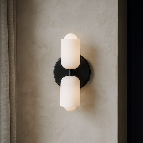 Skanto | Nordisk vegglampe med diffust lys – minimalistisk design for soverom og stue