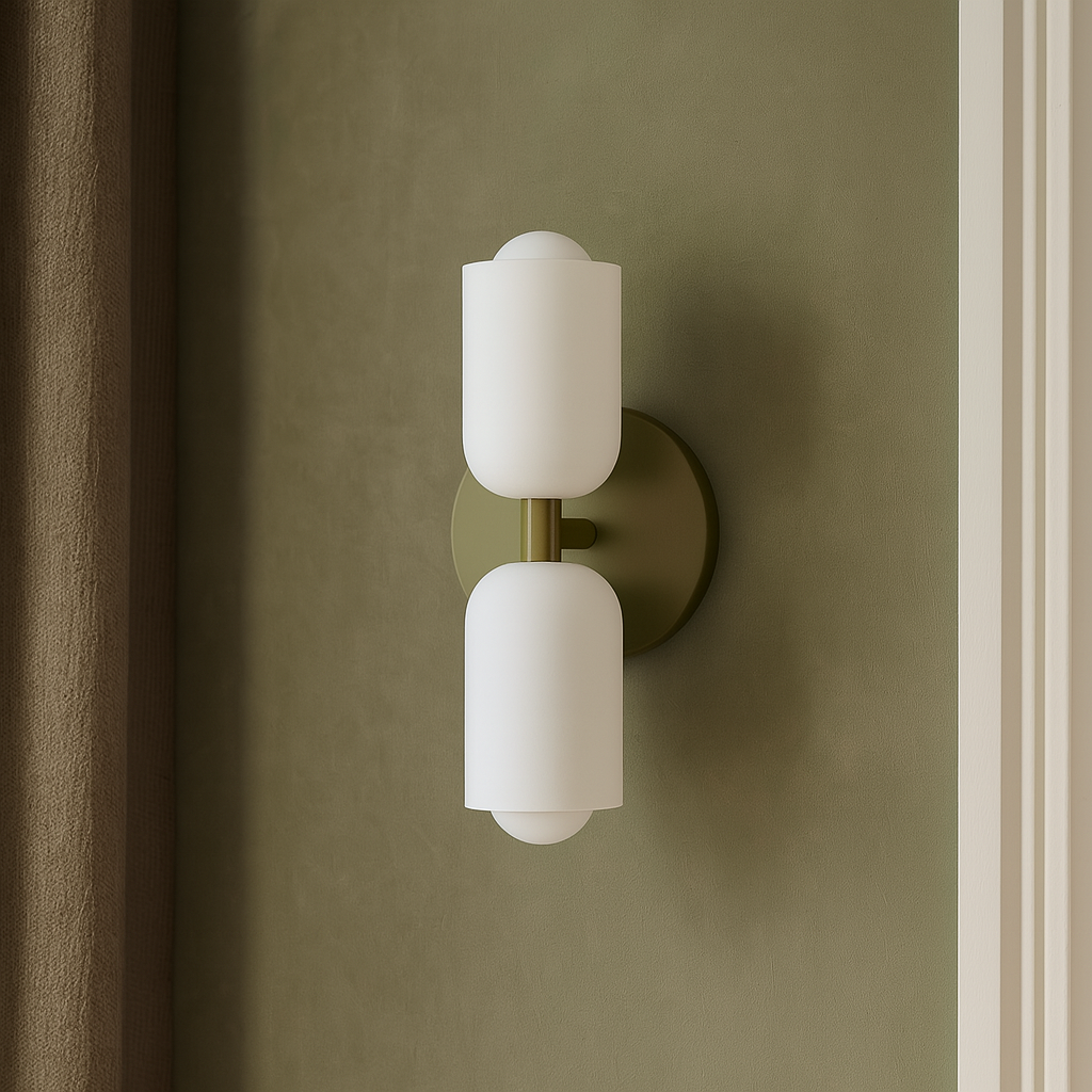 Skanto | Nordisk vegglampe med diffust lys – minimalistisk design for soverom og stue