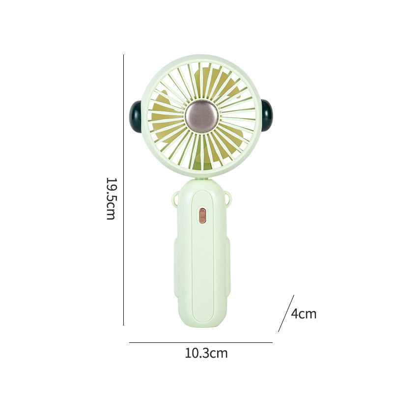 Søt Tegneserie Design Håndholdt Vifte Skanto
