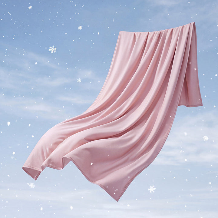 Unisex nan termoregulerende Kasjmir-optikk Kosepledd i mikrofiber ekstra stor Skanto