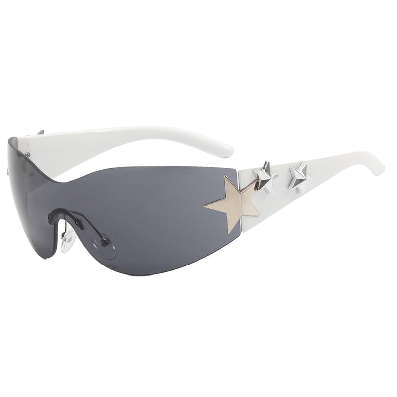 Women's trendy sunglasses with unique star design Skanto