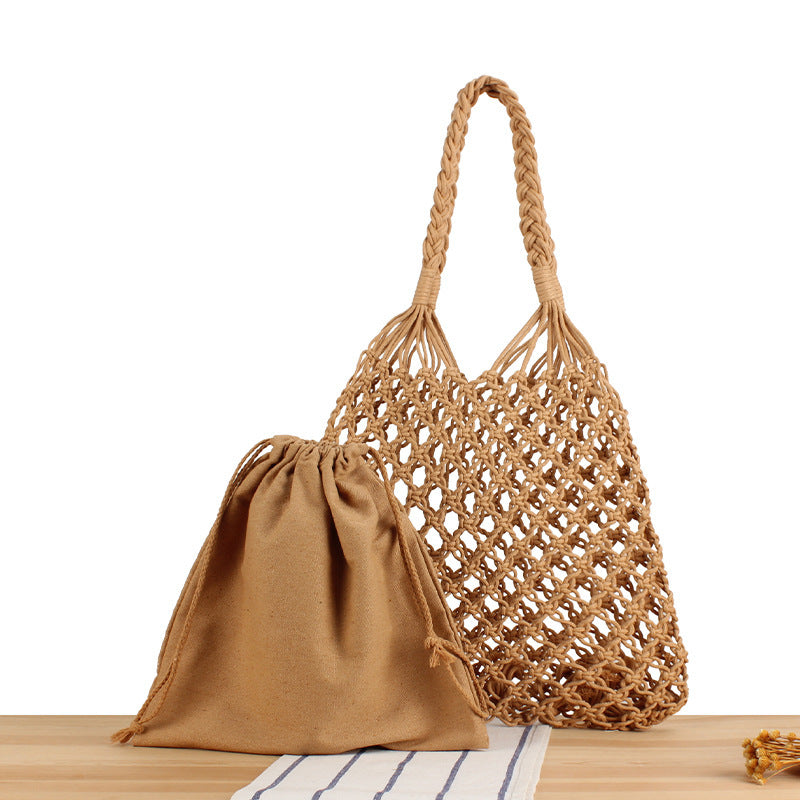 Netting bag with integrated bag Skanto