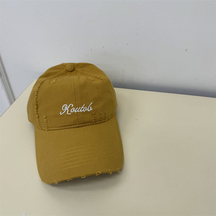 Herre Slitt Bomulls Baseball Cap Skanto 1783921814