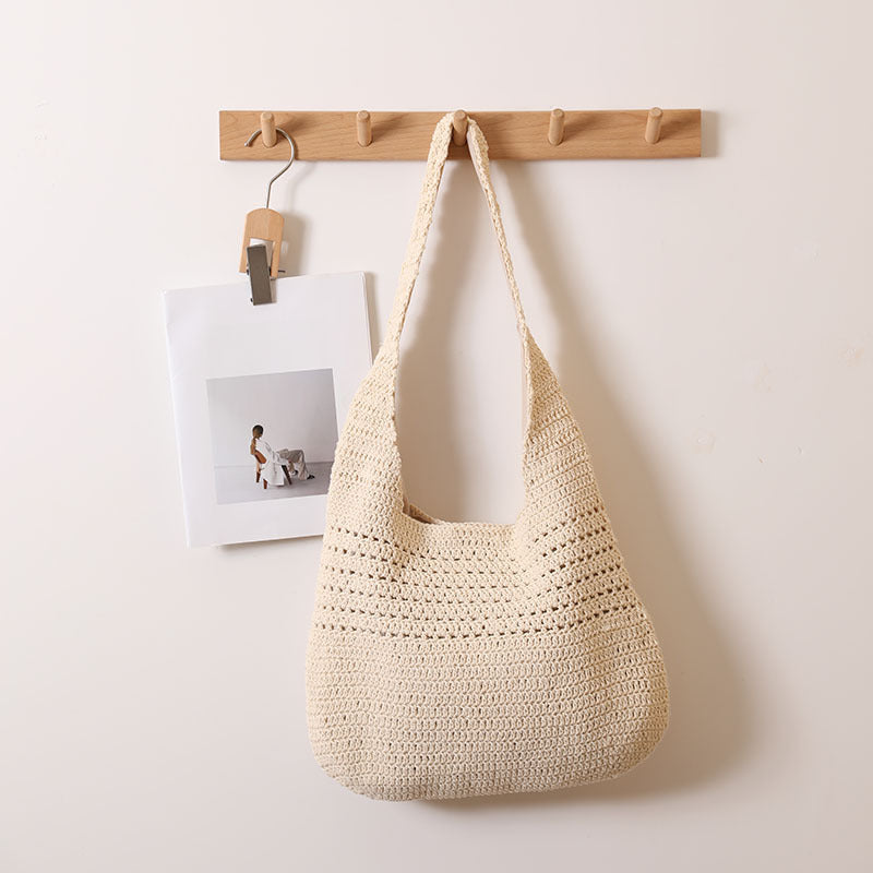 Hand-crocheted tote bag with spacious volume Skanto