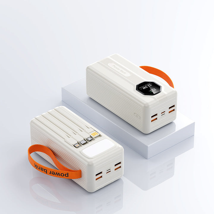 Bærbar Powerbank med multifunksjonell hurtiglade- og overvåkningsteknologi Skanto