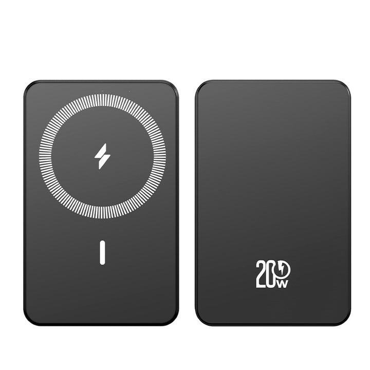 Bærbar Magsafe Powerbank med integrert stativ og digital effektindikator Skanto