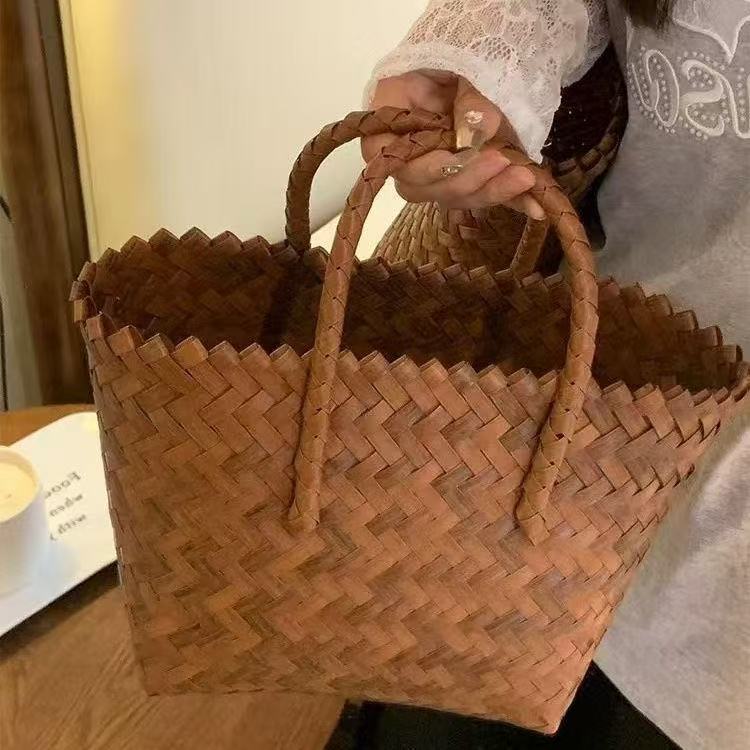 Høyverdig Flettet Handlebag Skanto