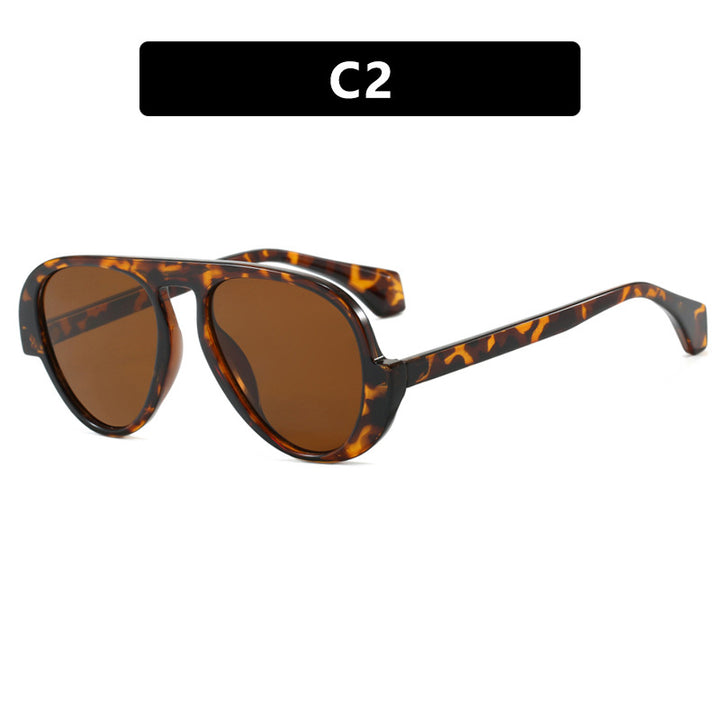Dame solbrille med unikt retro-ramme og UV-beskyttelse Skanto