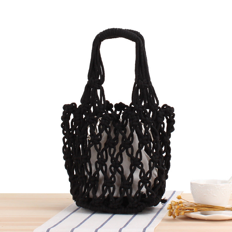 Hand-knotted net bag Skanto