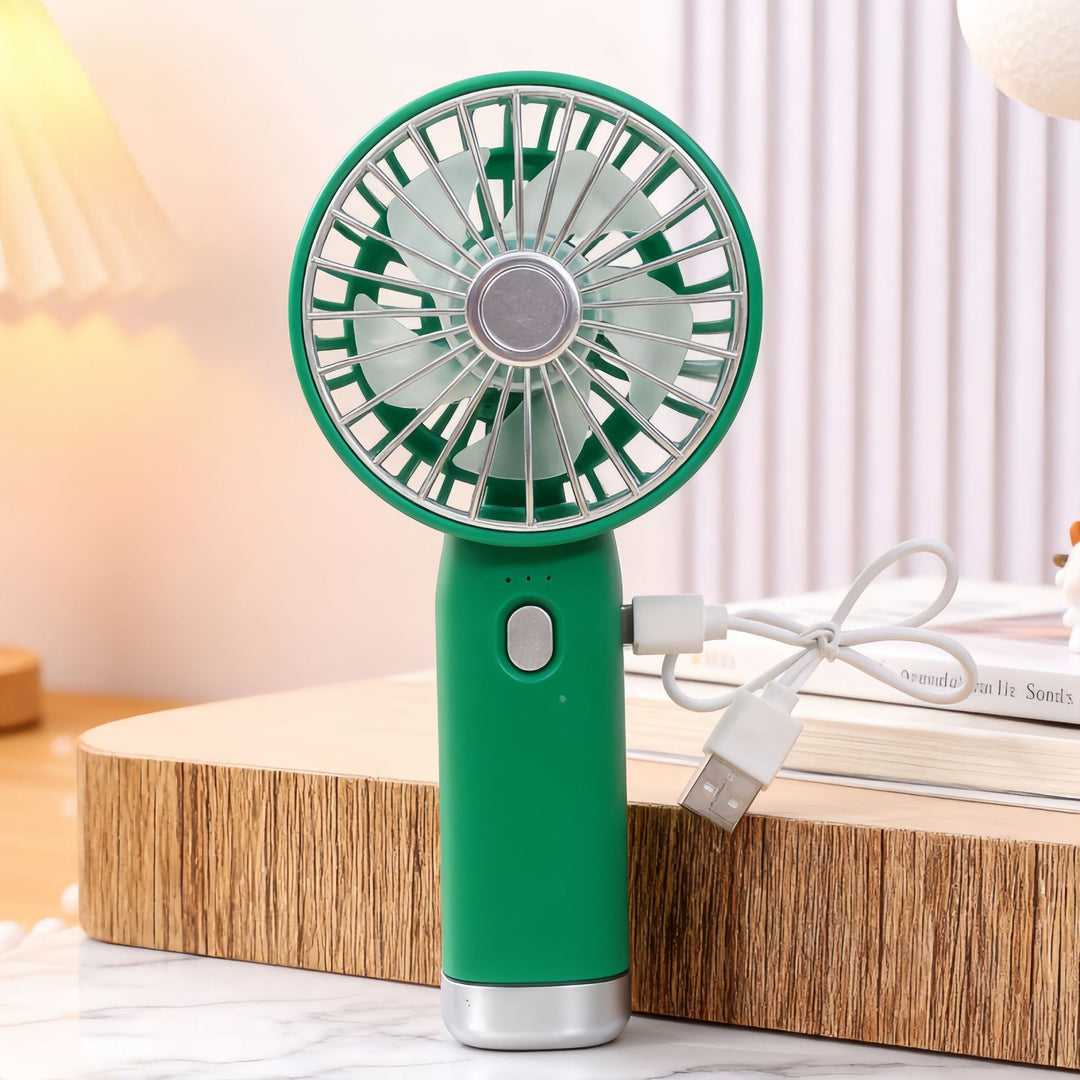 Dame Bærbar Håndvifte med USB-port og ergonomisk design Skanto