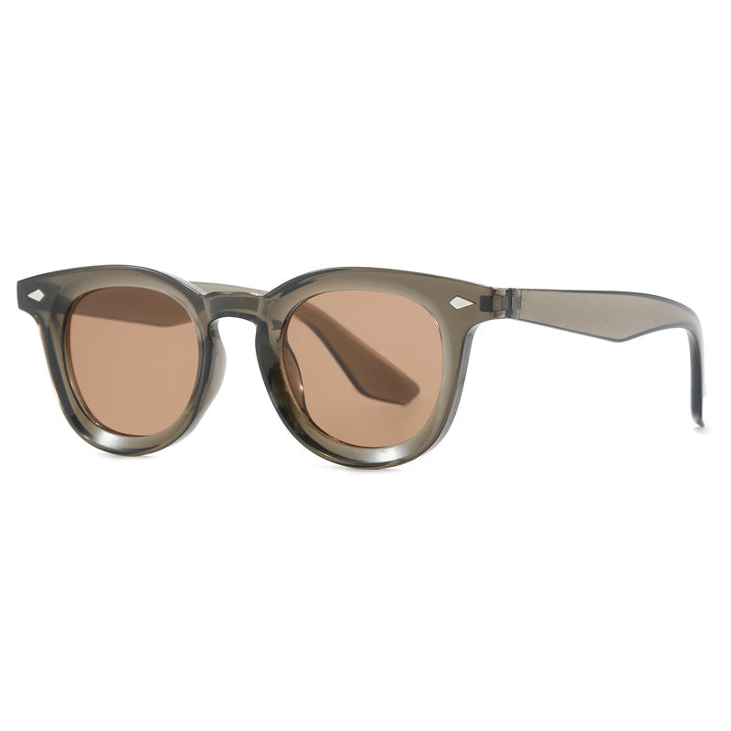 Women's fashionable Cat-Eye sunglasses with transparent frame Skanto
