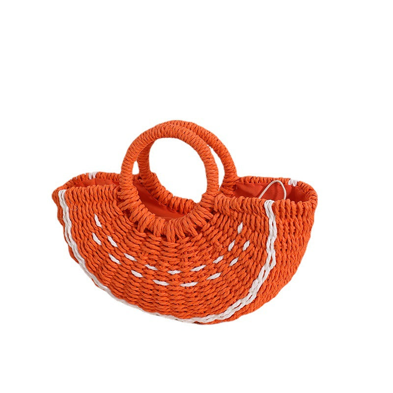 Eye-catching bag with a twisted wave profile Skanto
