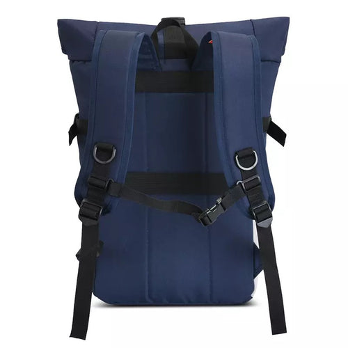 Moderne Rolltop-ryggsekk med multifunksjonelle utvendige lommer Skanto