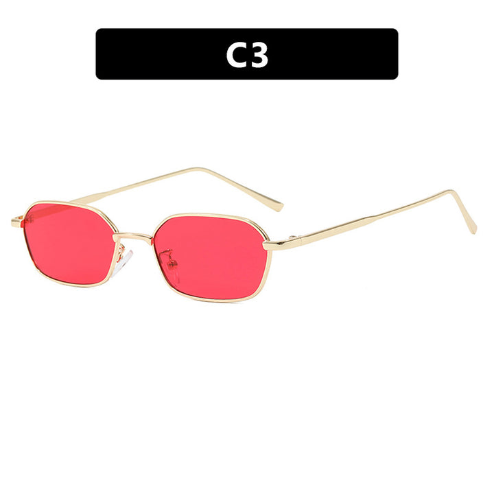 Women's geometric sunglasses in minimalist design Skanto