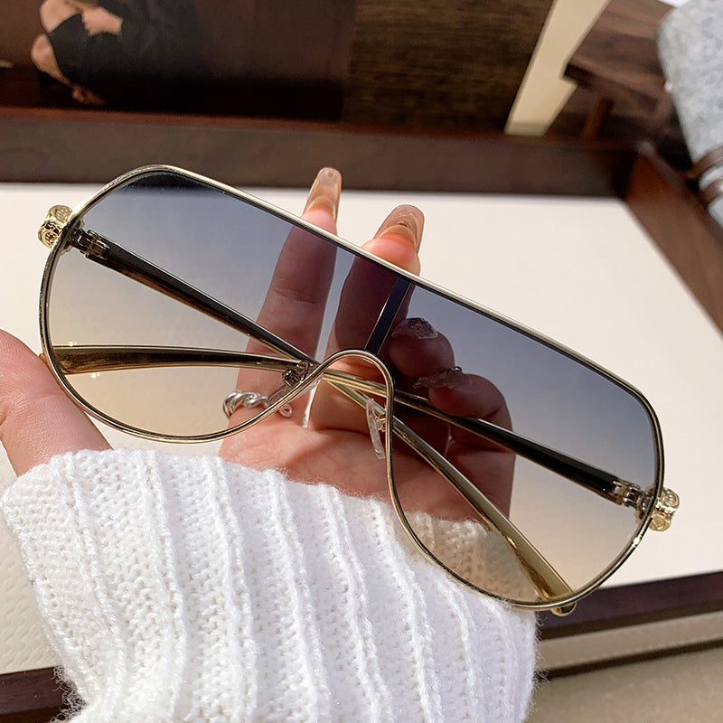 Women's oversized pilot sunglasses Skanto