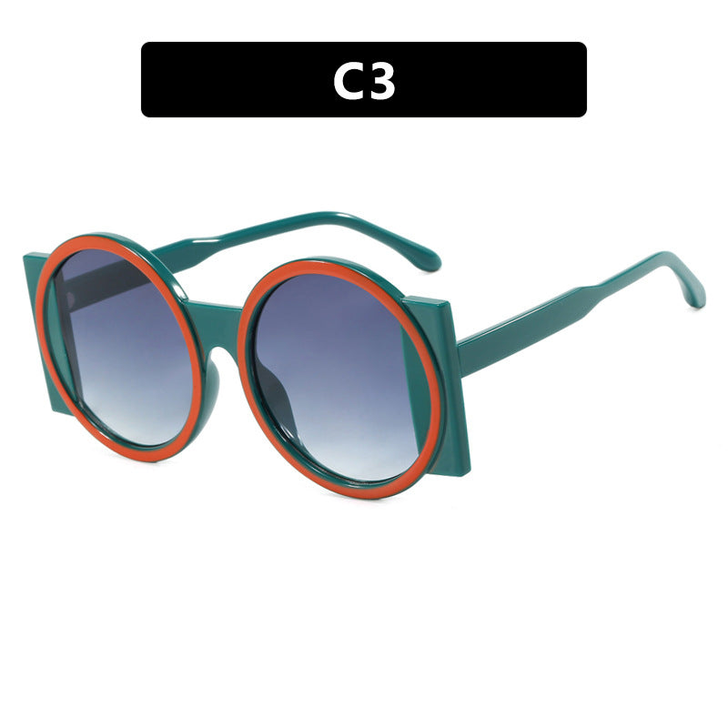 Women's oversized square frame sunglasses with UV protection Skanto