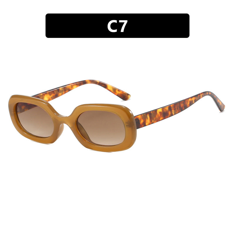 Women's oversized sunglasses with unique pattern Skanto