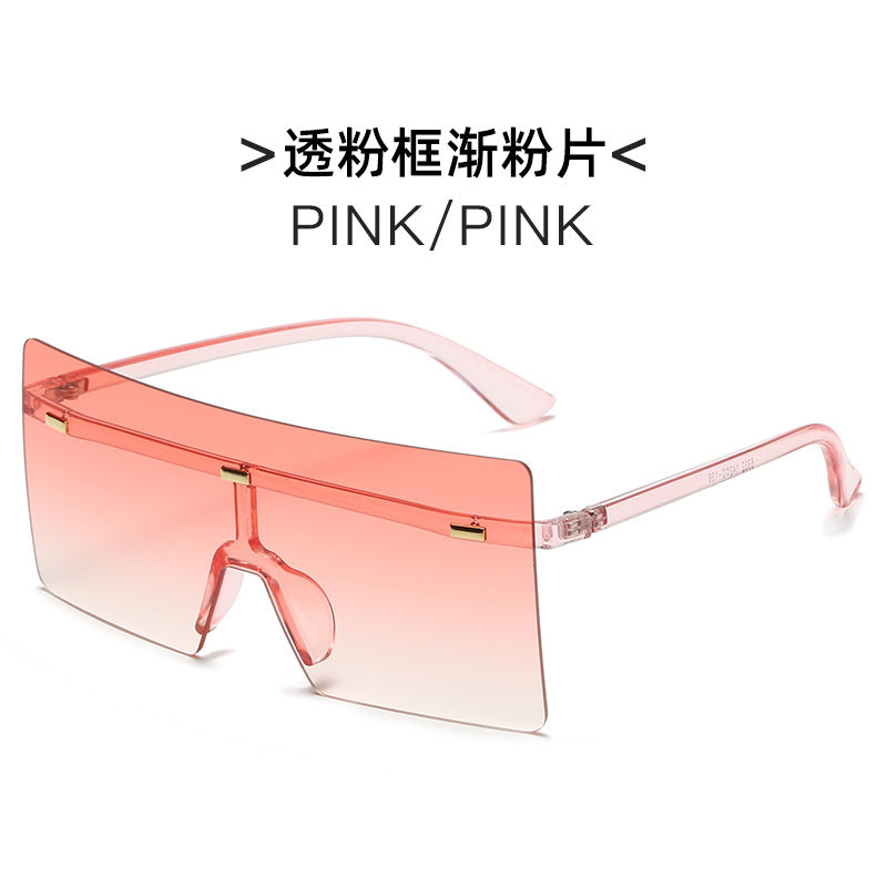 Dame futuristisk Oversized-solbriller Skanto