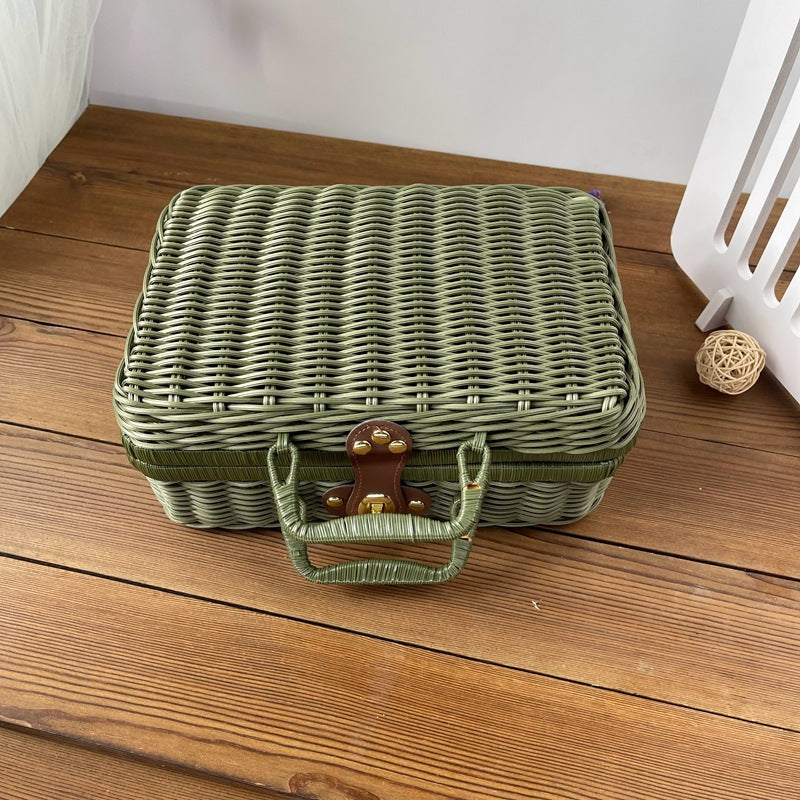 Dame Rattan Håndveske Skanto