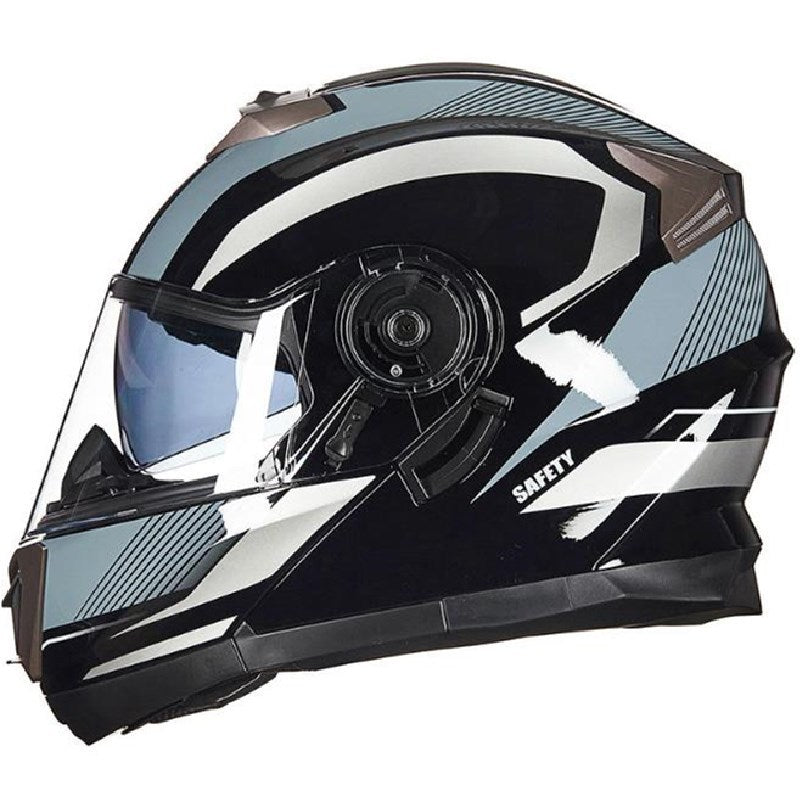 Full-Face Motorsykkelhjelm med Avansert Ventilasjon Skanto