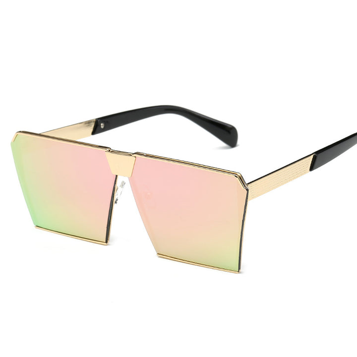 Dame oversized solbrille med markant kvadratisk design Skanto