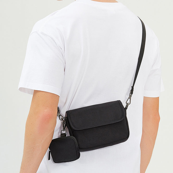 Dual-Compartment Utility Messenger Bag Skanto