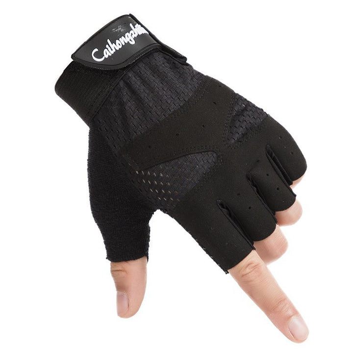 Women's training gloves with non-slip palm and breathable mesh Skanto