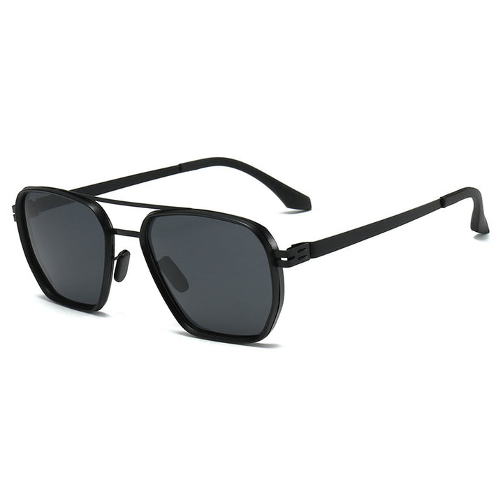 Damer moderne oversized firkantet solbrille Skanto