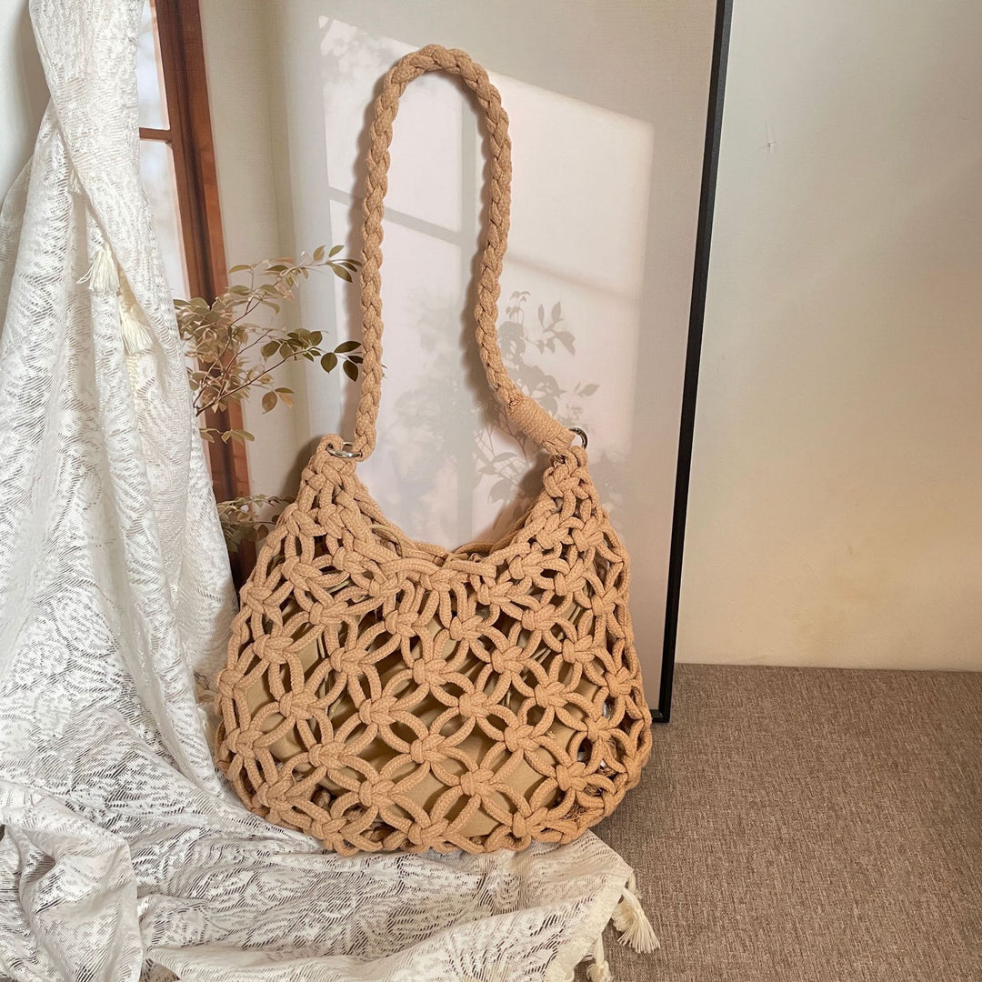 Moderne Makramee Shopping Bag Skanto