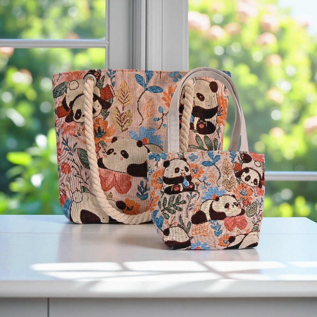 Trendete Kunstnerisk Bomullsbag Skanto