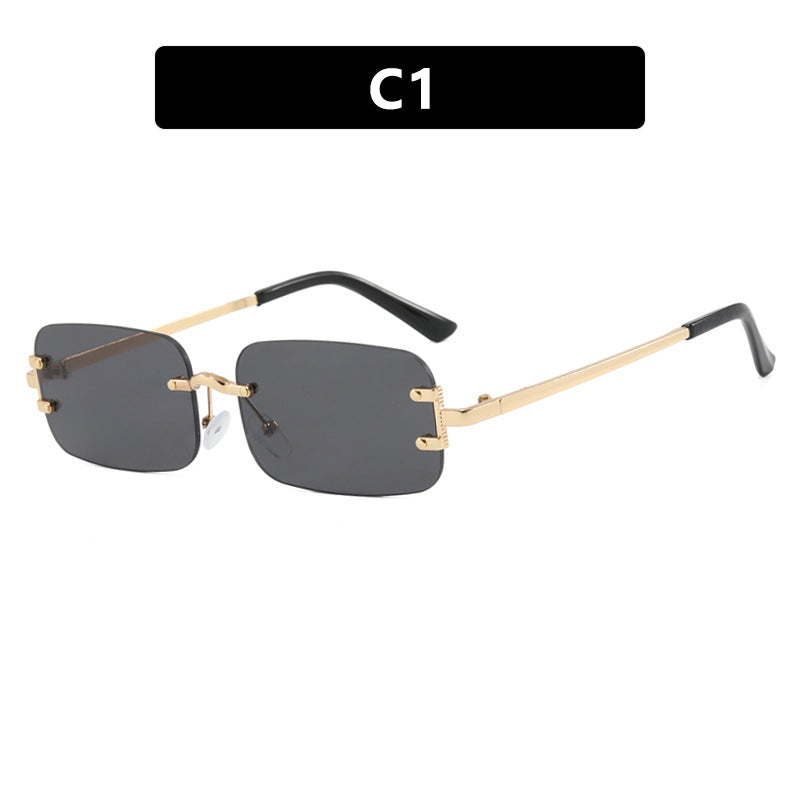 Women's square sunglasses with high-quality metal frame Skanto