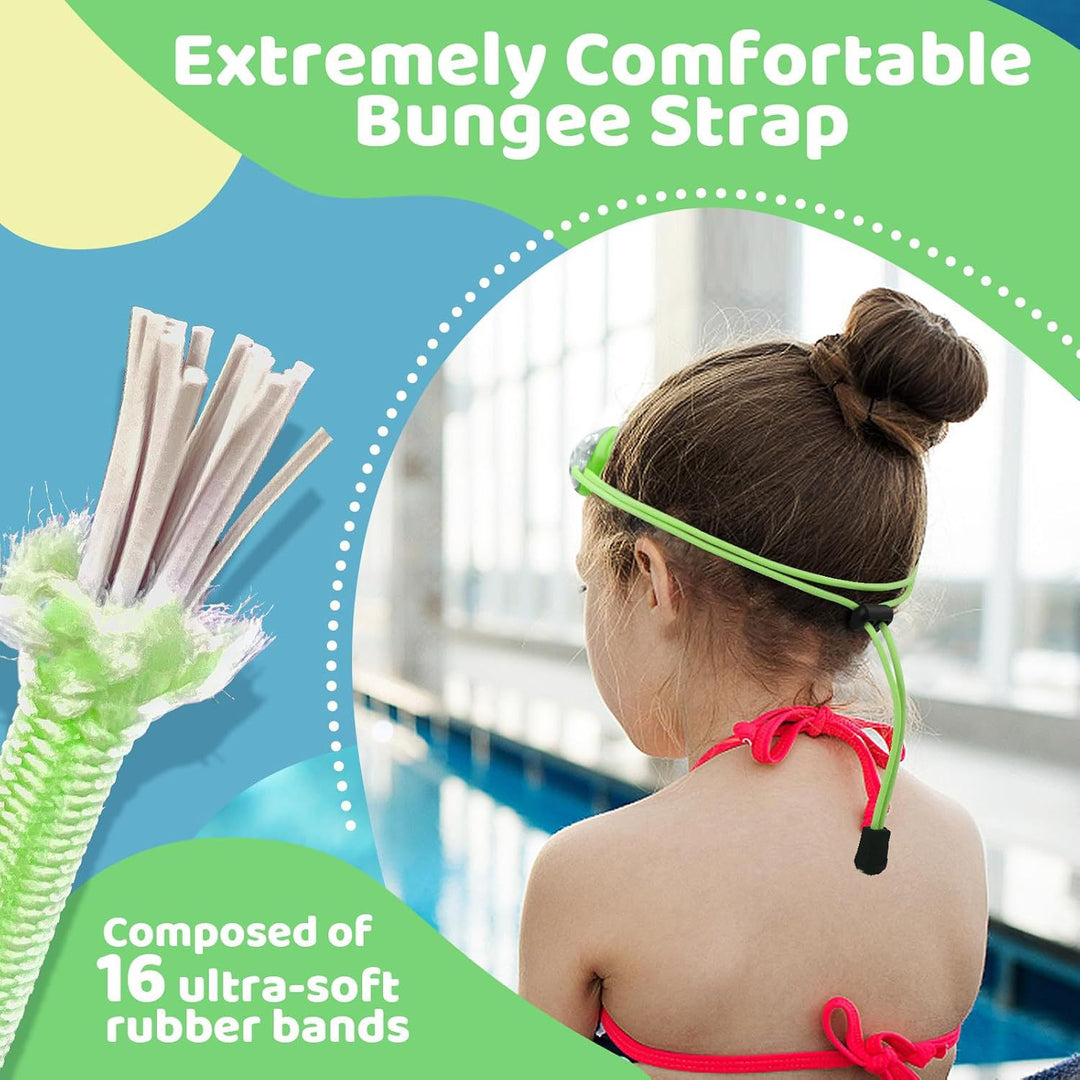 Høyytelses svømmebrille med ergonomisk passform og uv-beskyttelse Skanto