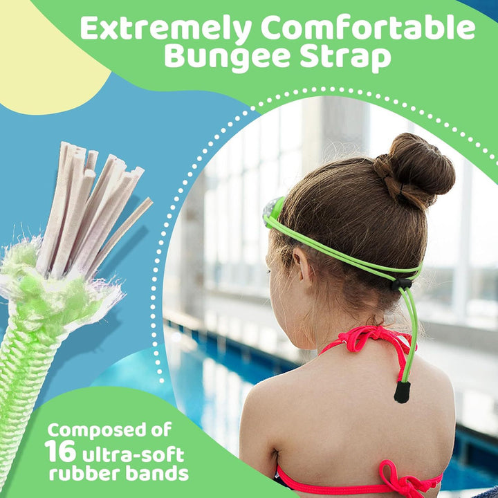 Høyytelses svømmebrille med ergonomisk passform og uv-beskyttelse Skanto