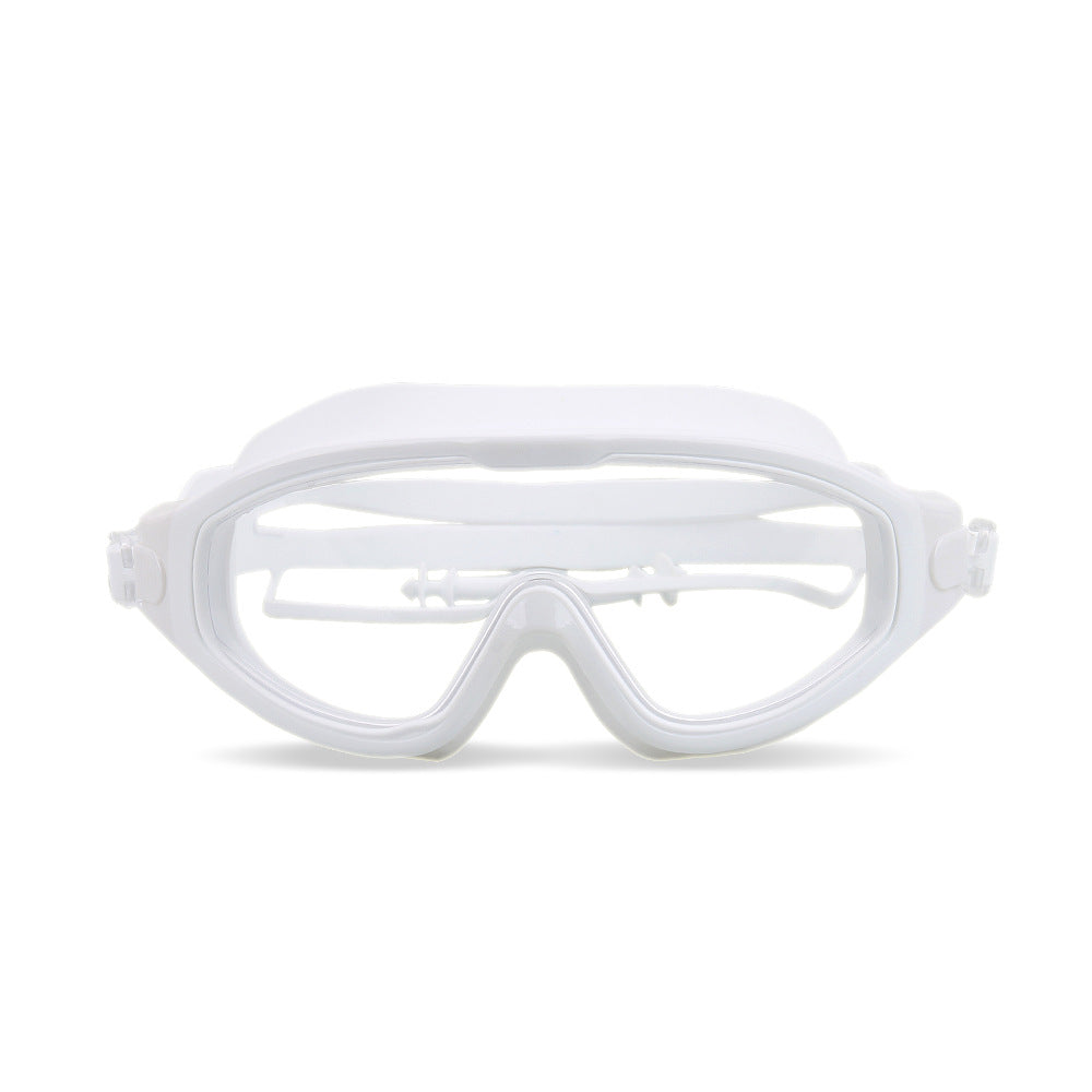 Vanntett svømmebrille med justerbar nesestykket Skanto