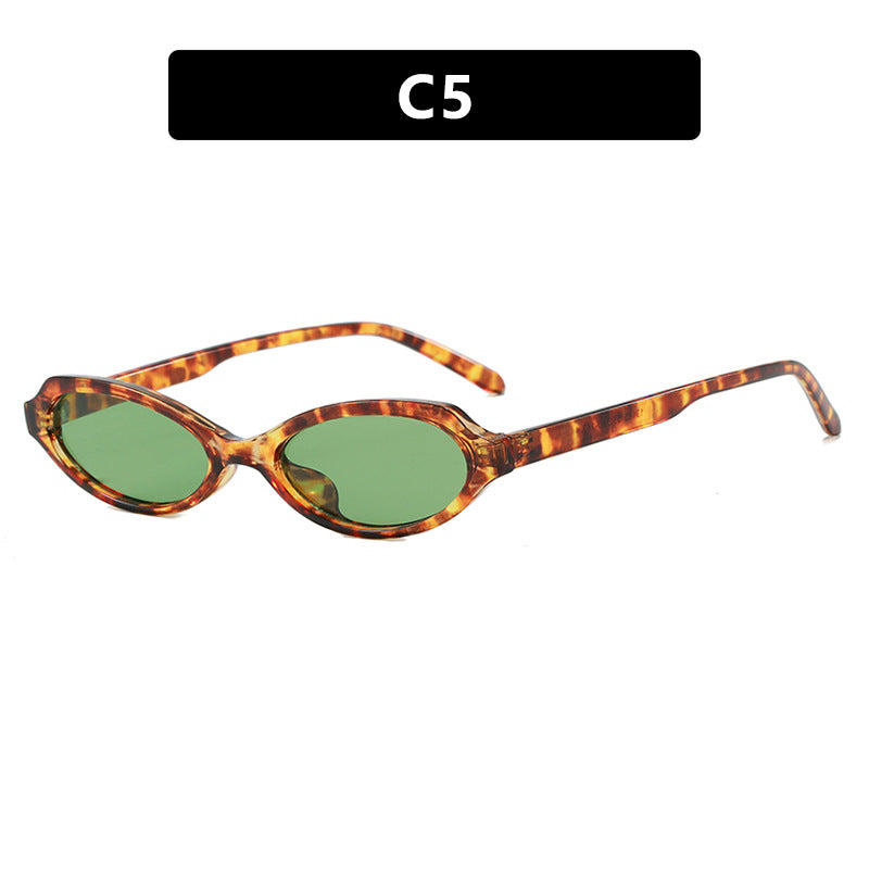Women's elegant sunglasses in stylish oval design Skanto