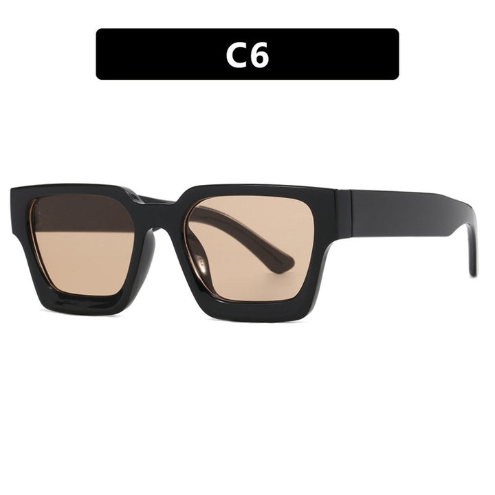 Dame Modisj lesebrille med markant firkantet design Skanto
